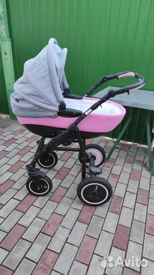 Коляска люлька для новорожденных бу