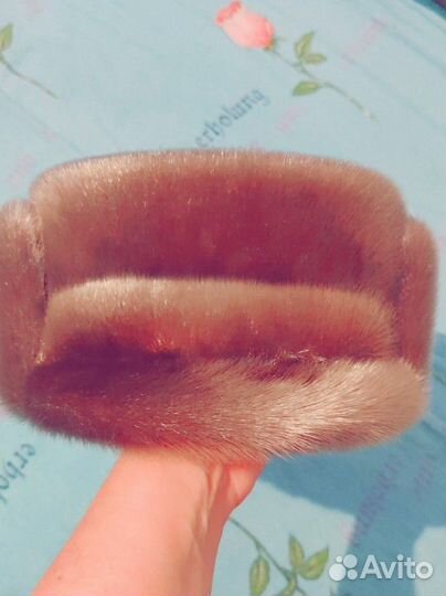 Меховая мужская кепка