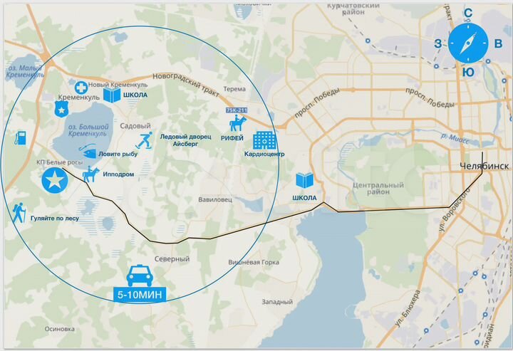 Участок 6,8 сот. (ИЖС)