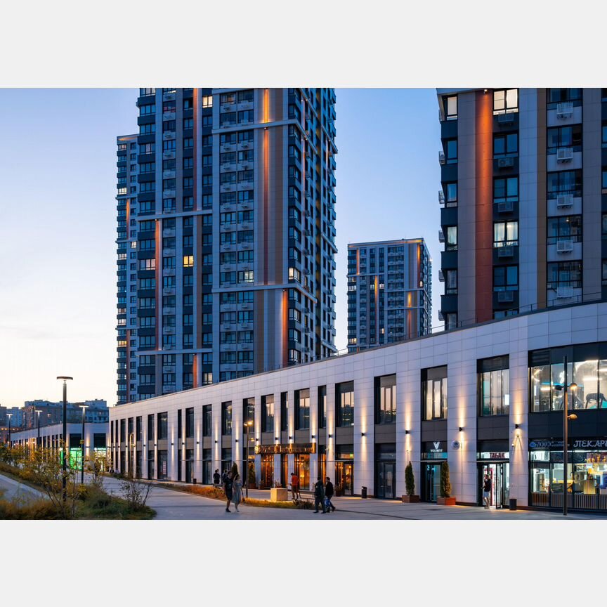 2-к. квартира, 61,5 м², 3/25 эт.