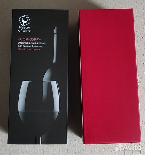 Электрический штопор Master of Wine Corkoff