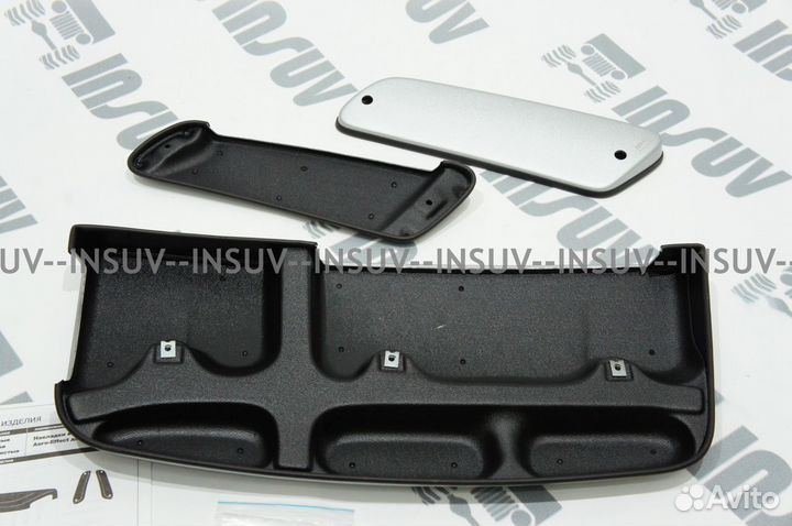 Воздухозаборники Aeroeffect для нивы (серебро)