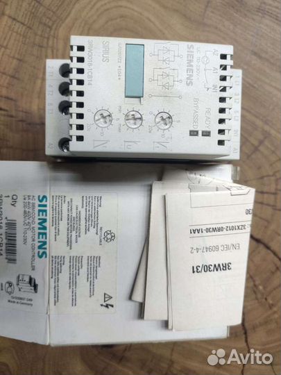 Siemens 3RW3016-1CB14 устройство мягкого пуска