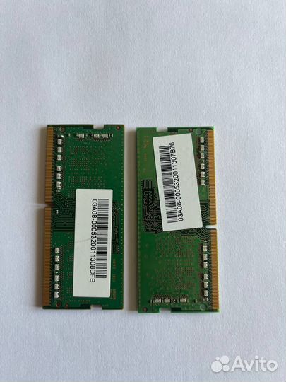 Sodimm ddr4 8g 3200 3планки