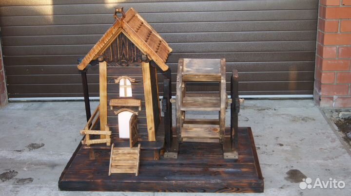 Мельница декоративная для сада