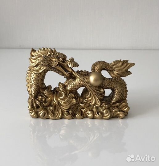 Фигурка декоративная «Дракон».Материал - полистоун