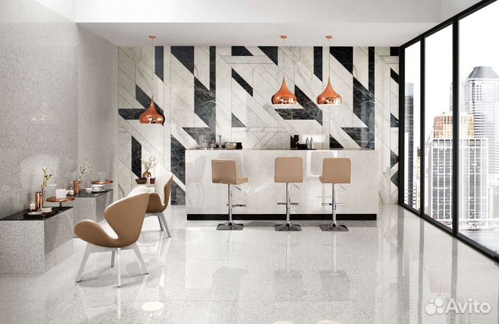 Плитка FAP roma diamond Beige Duna Brill 80х160