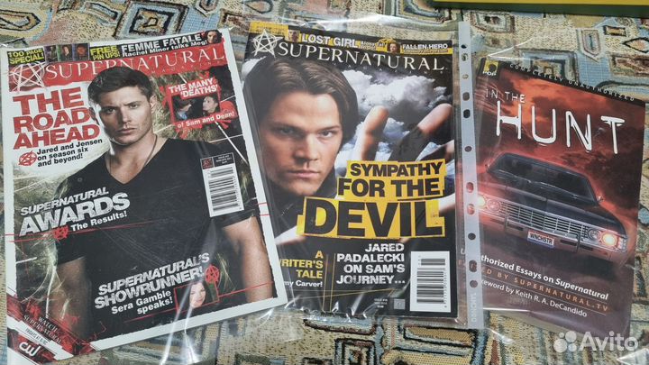 Сериал Supernatural журналы, книга