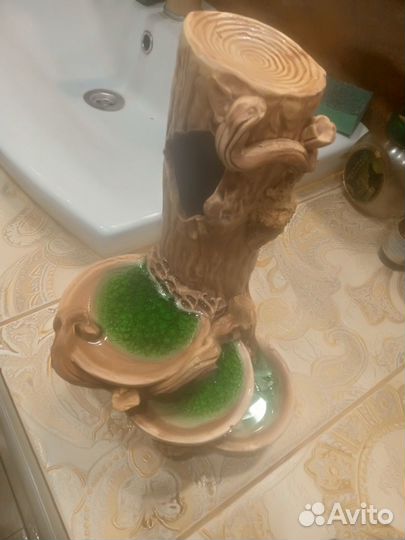 Грот для аквариума керамический