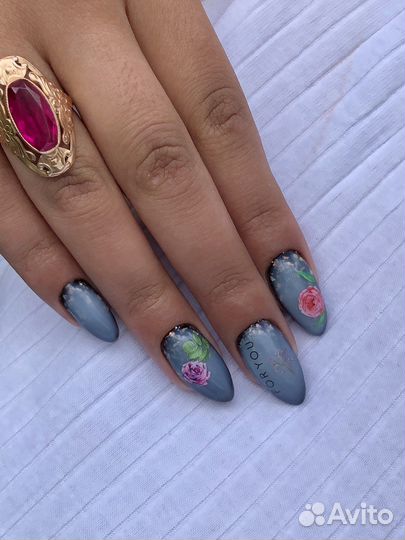 Маникюр гель лак