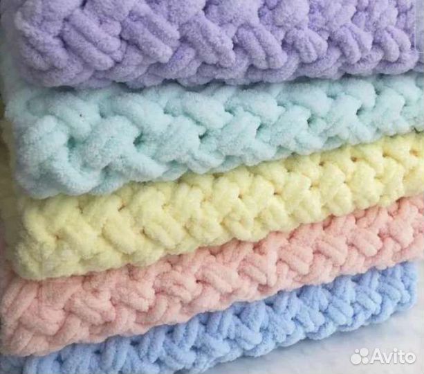 Плед детский пушистый плюшевый