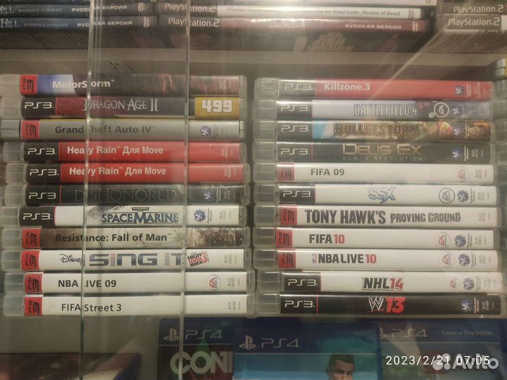 Лицензионные игры (диски) ps3