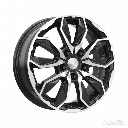 Литые диски 6x16 4x100 60.1 ET41 скад Сочи алмаз