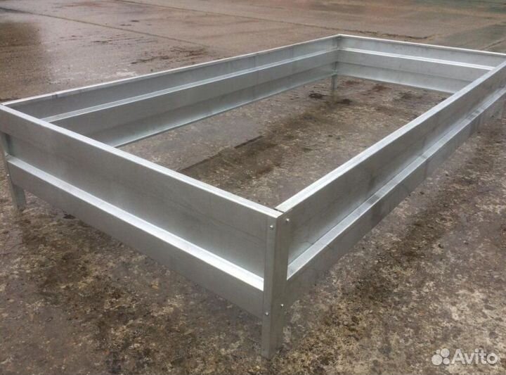 Грядка темно-красная 1м х 2,5м х 22см