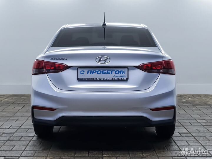 Hyundai Solaris 1.4 AT, 2018, 124 446 км