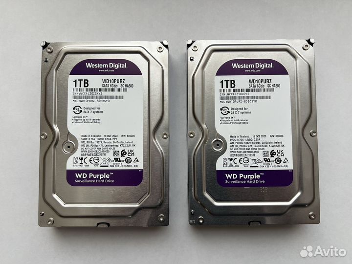 Жесткий диск WD Purple WD10purz 1 тб