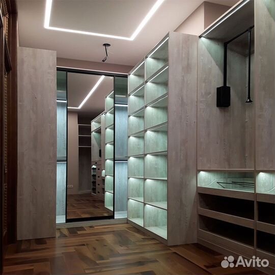 Гардеробная по индивидуальным размерам