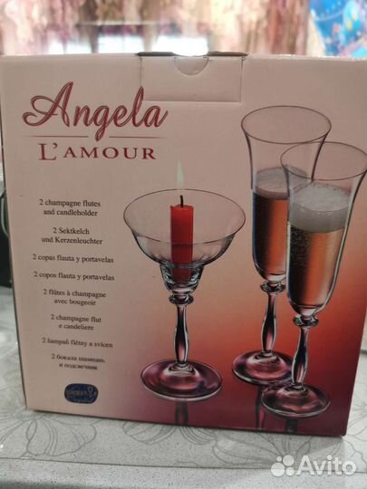 Бокалы и подсвечник