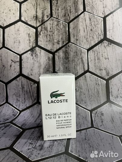 Lacoste l.12.12 blanc 30 мл