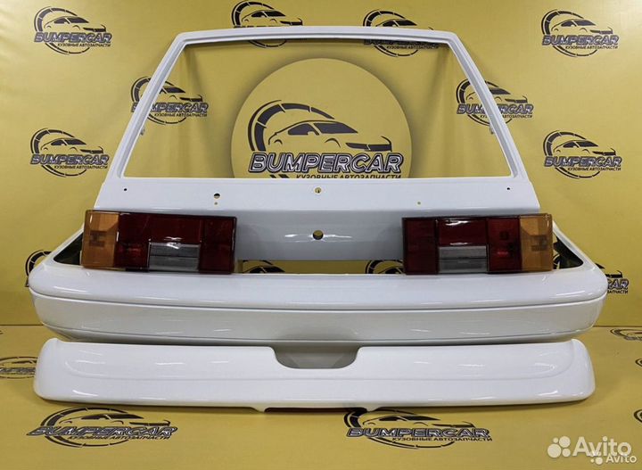 Дверь багажника белое облако на ваз 2113 2114