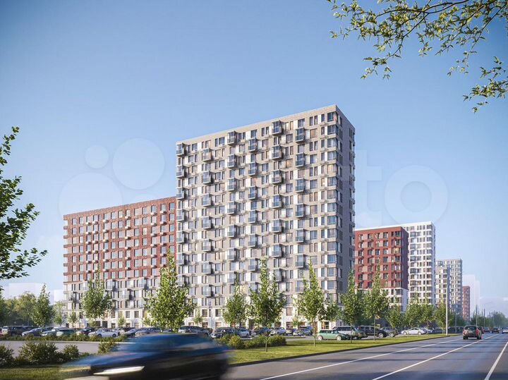 1-к. квартира, 35,6 м², 10/17 эт.