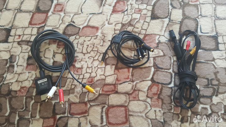 AV- кабель (тюльпаны) для игровых приставок