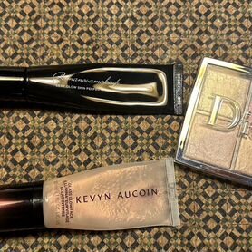 Хайлайтеры dior, romanovamakeup, kevyn aucoin