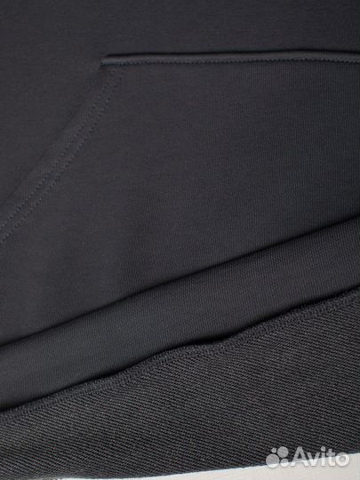 Худи базовый однотонный без начеса. BlokadaOne