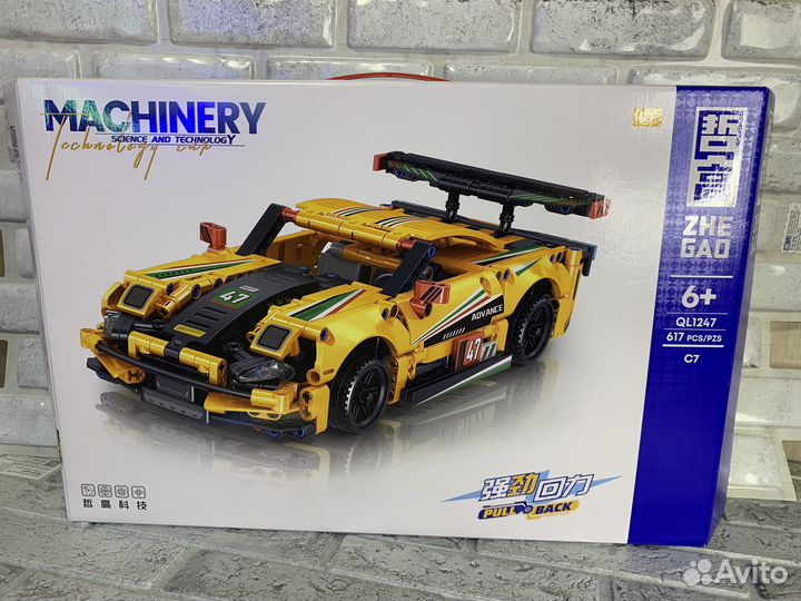 Конструктор Спорткар С7, гоночный автомобиль