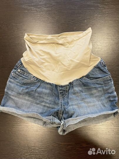 Джинсовые шорты для беременных