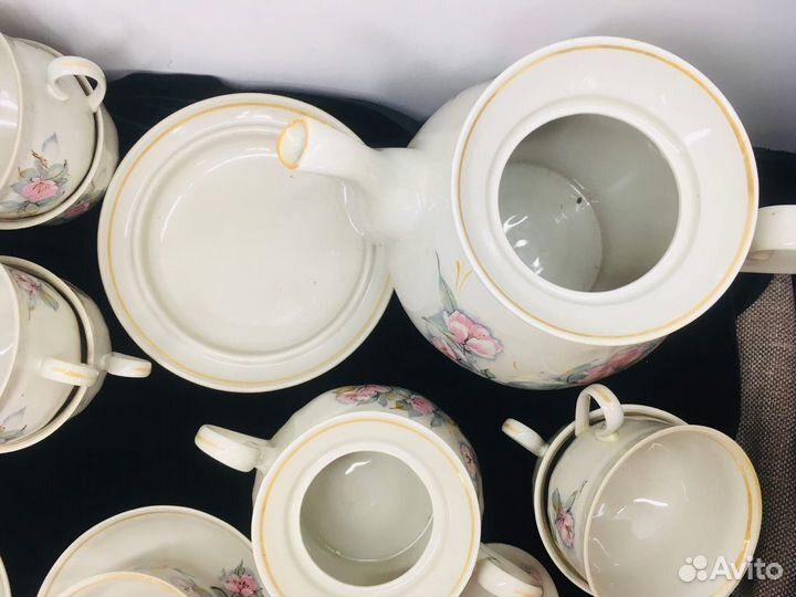 Чайный сервиз СССР на 11 персон.Тернополь