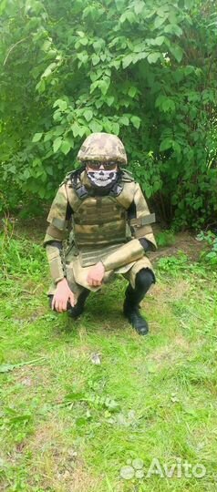 Бронежилет с плитами Гост