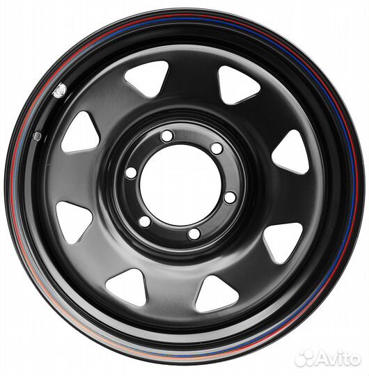 Off-Road Wheels диск Toyota Nissan стальной черный