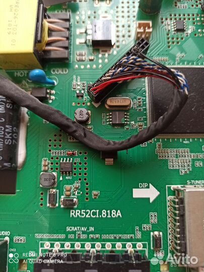 Материнская плата телевизора RR52CI.818A