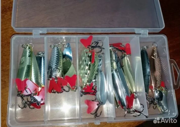 Набор блесен для рыбалки