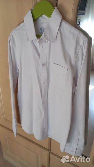Рубашка белая 2 штуки