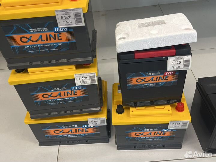 Аккумулятор AlphaLine 68Ah обратная полярноть