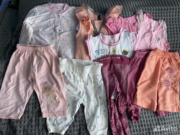 Одежда для девочки от 9-12 мес