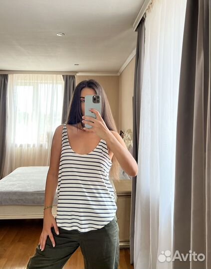 Майка тельняшка Zara (M)