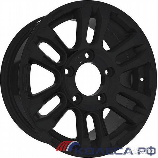 Диски Тайга 7/16 5x139.7 ET40 d98.5 чёрный бархат