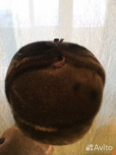 Меховая мужская кепка