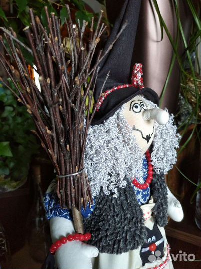 Ведьма Матильда - интерьерная кукла