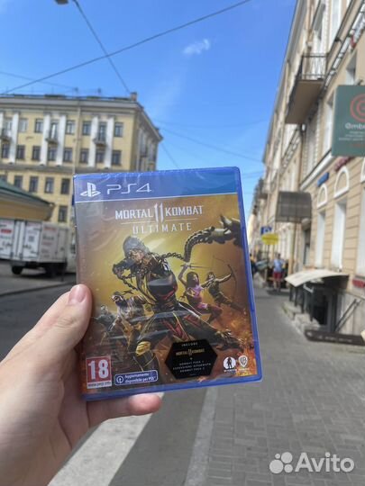 Диск mortal kombat 11 ultimate на ps4