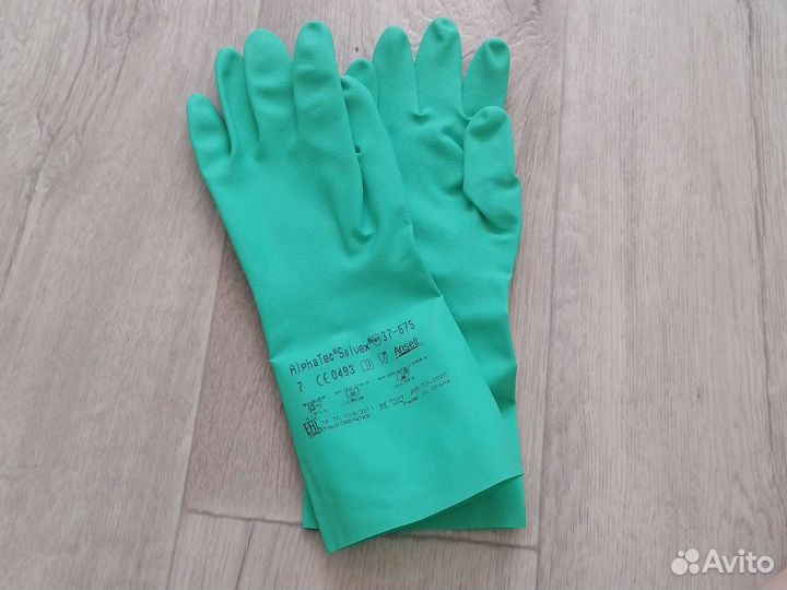 Перчатки резиновые каучук