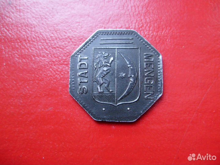 Германия. Нотгельд. 50 пфеннигов 1918 mengen