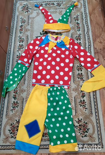 Новогодний костюм Петрушки