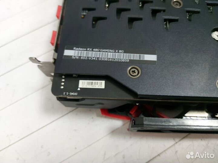 Игровая видеокарта MSI RX 480 GamingX 8gb