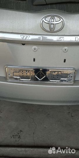 Рамка номера хром