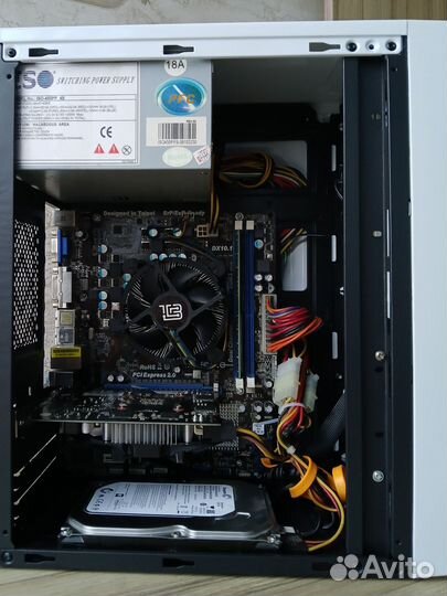 Игровой пк intel core i5, 8 Гб, GTX 650, SSD