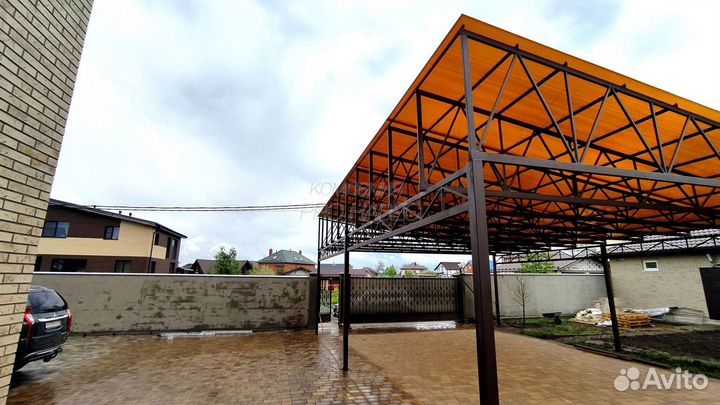 Навес для авто любой размер